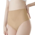thumbnail image 1 of Charmgo sous-Vêtements pour Femmes Taille Haute String de Rétraction du Ventre pour Femmes Pantalon en Soie Glacée pour Femmes Culottes Garçonnes sous-Vêtements Boxeurs Culottes pour Femmes Kaki TG, 1 of 3
