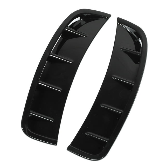 Front Bumper Side Diffuser Trim Vent Spoiler Enhance Vehicle Appearance Universal Fit for Cars with Replacement for