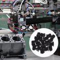 thumbnail image 4 of ETHZZLE 20pcs Cap Nuts Hex Nut Cover Black PVC For Furniture Assembly And Home Use, 4 of 7