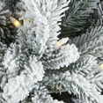 thumbnail image 4 of Seasonal LLC 9FT Royal Oaks Flocked Fir Prelit Artificial Christmas Tree, 880 Warm White LED Lights, 4 of 6