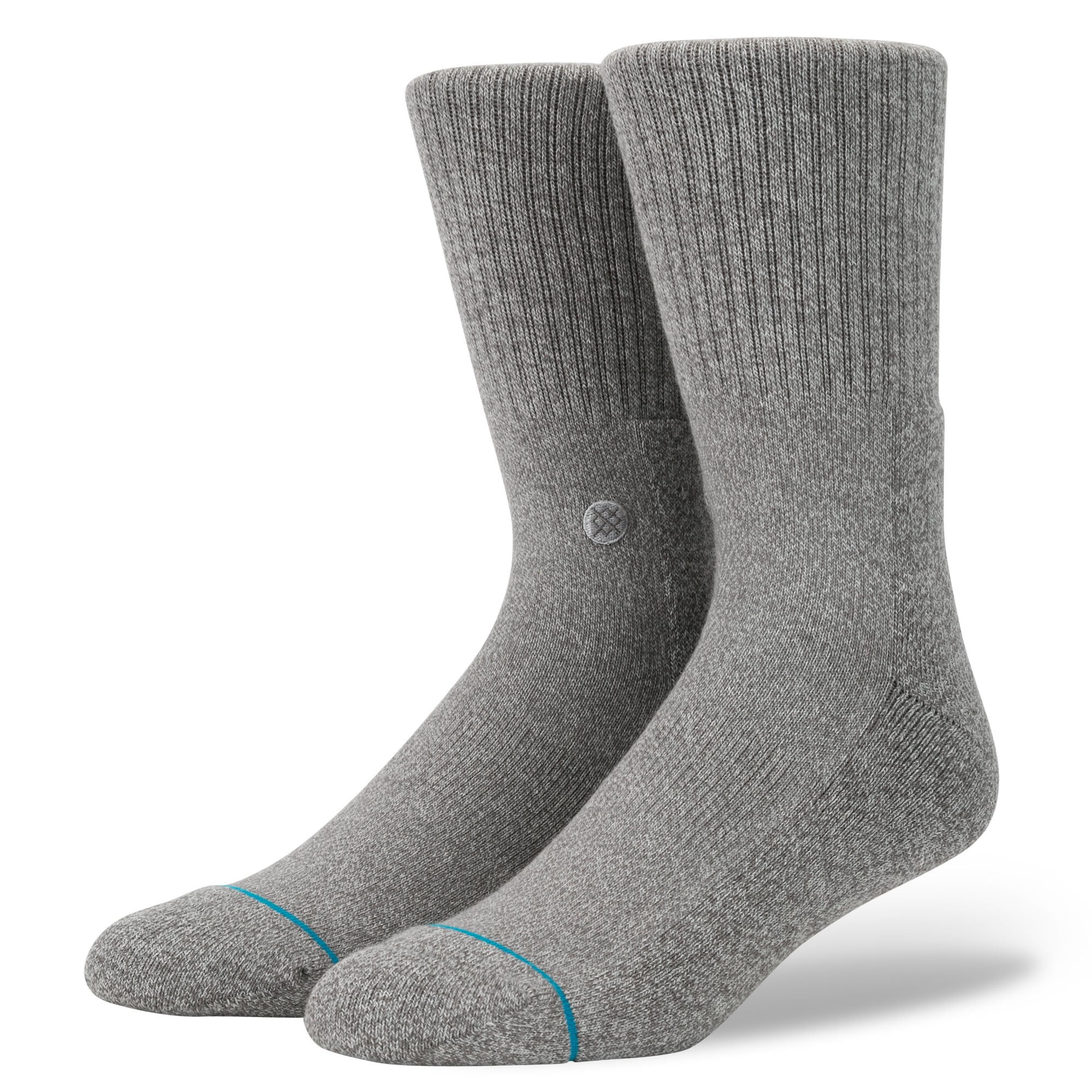 Stance - Stance M311D14ICO-GRH: Mens Icon Crew Grey Heather Socks ...