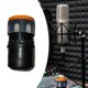 thumbnail image 5 of 2x de Micrófono Dinámico Duradero Micrófono de Inserción Central Sonido, 5 of 9