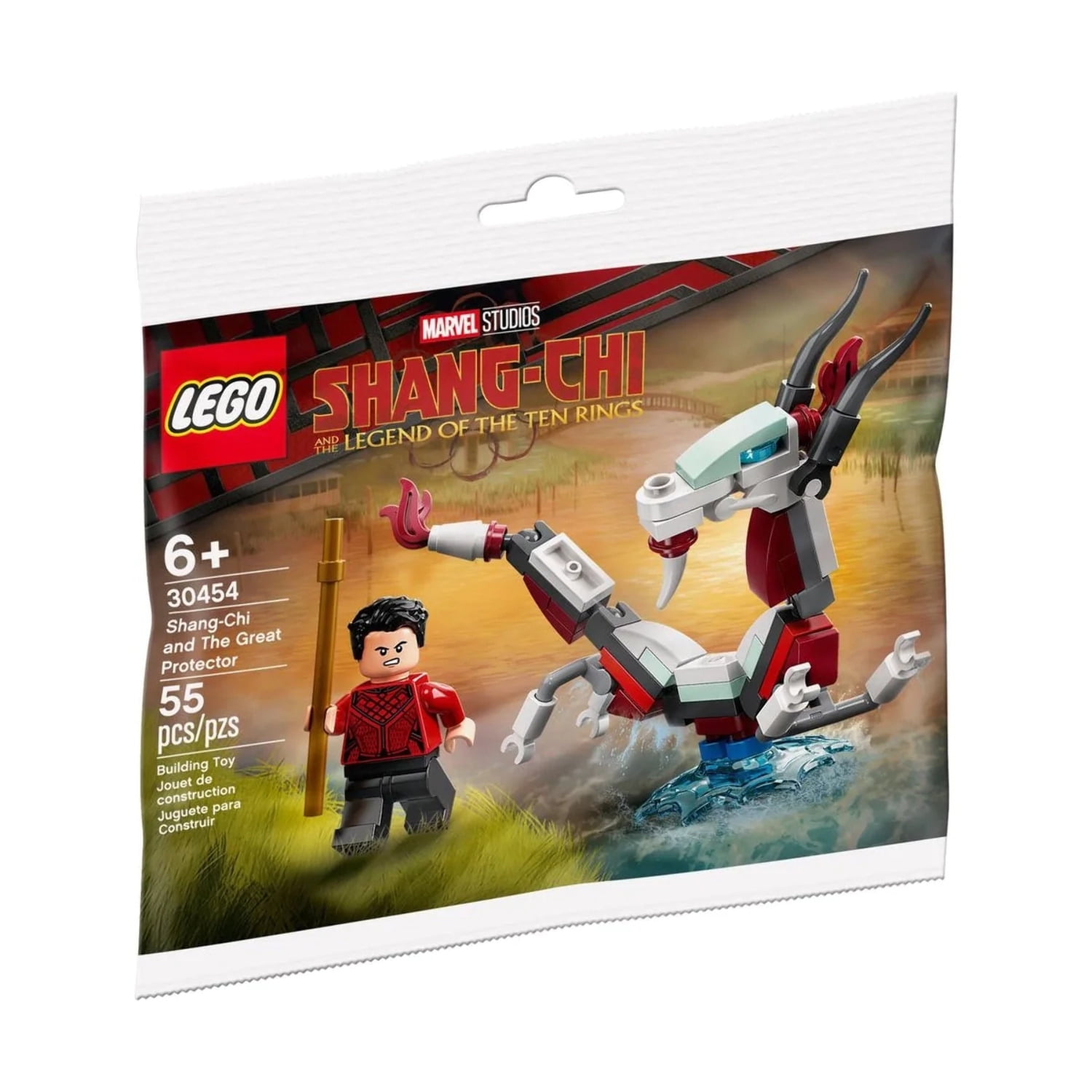 LEGO Super Heroes Shang Chi and The Great Protector Polybag Set 30454 Walmart