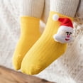 thumbnail image 2 of Ketyyh-chn99 Baby Socks Fashion Christmas Stockings Toddler Socks Ankle Baby Kids Little Girl Boy Socks Yellow,S, 2 of 5