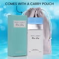 thumbnail image 6 of NovoGlow Blue Sky for Women - Aromatic Scents with finest oils for Men and Women - Enchanting Fragrance with Fruity, Floral Scent - 3.4oz Bottle Complete with Shiny Suede Pouch, 6 of 7