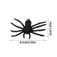 WLAGOOD Home on Clearance!Halloween Spoof Simulation Black Spider