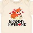 thumbnail image 4 of Inktastic Grammy Loves Me Woodland Fox Girls Baby Bodysuit, 4 of 5