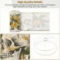 thumbnail image 4 of Linen Drum Lampshades Vintage Human Skull Floral Skeleton Anatomy Halloween Golden Ribcage 13"x13"x10" Light Shade for Table Lamps Floor Lamp Shades Lampshade Replacement Assembly Required, 4 of 8