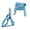Blue, variant on Touchdog 'Caliber' Designer Embroidered Fashion Pet Dog Leash And Harness Combination