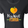 thumbnail image 4 of Inktastic Key West Florida Orange in Heart Women's T-Shirt, 4 of 5