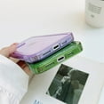 thumbnail image 6 of for iPhone 11 Case Cute Clear Bling Crystal Diamond Phone Case, with Sparkle Camera Len Protector Soft TPU Cover Case for Women Girls, Blue, 6 of 14