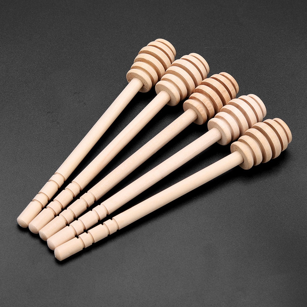 Honey Dripper, 24Pcs Honey Drizzler, Multilayer Wafer Jam Stick Server