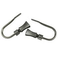 thumbnail image 2 of Leandro Curtain Holdback Pair in Satin Nickel, 2 of 3