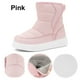 thumbnail image 1 of Zapatos Invierno Botas Nieve Niñas Cálido Forro Piel Antideslizante para Exteriores, 1 of 9