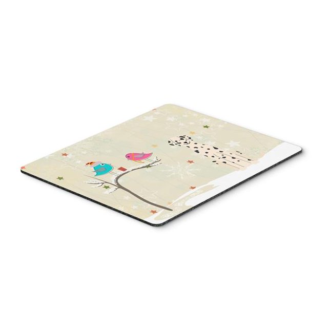 Christmas Presents Between Friends Dalmatian Mouse Pad, Hot Pad or Trivet