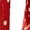 Red, variant on Women's Wide Leg Pants Gradient Elastic Waist Nine Inch Loose Trousers Decorated With Button Side Pocket Details Stretch Dress Casual Flowy Palazzo Pants Blue - XL