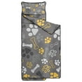 thumbnail image 2 of Dog Paw and Bone Toddler Nap Mats for Kids Preschool,Sleeping Mat Bag or Kids,Toddler Sleeping Bag,Toddler Nap Mat or Daycare, 2 of 6