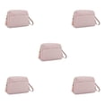 thumbnail image 2 of Ruiboury Large-Capacity Toiletries Cosmetic Bag - Suffice Daily With No Loose Thread Sundries Travel Pink 5Set, 2 of 6