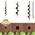 thumbnail image 2 of Juego de brocas tipo barrena K-Brands para plantar con extensión, paquete de 3, 2 of 6