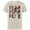 Natural, variant on Star Wars Darth Maul Fear on Repeat - Short Sleeve Cotton T-Shirt for Adults - Customized-Black