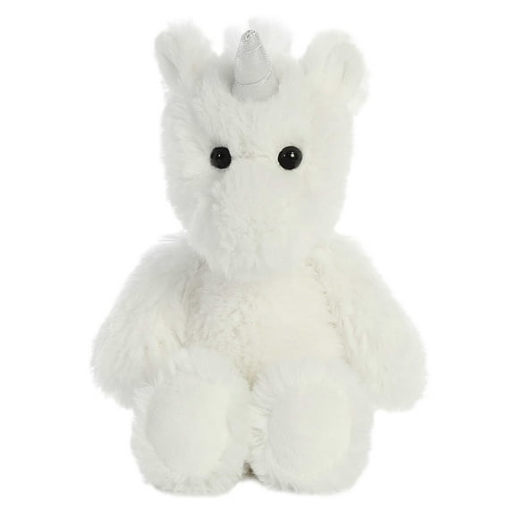 Aurora - Small White Cuddly Friends - 8" Unicorn - Playful Stuffed Animal