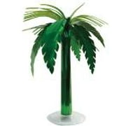 Metallic Palm Tree Table Decor