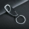 thumbnail image 2 of Porte-clés en Métal et Cuir Simple pour Hommes, 2 of 6
