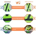 thumbnail image 3 of AYKRM 9 Color Reflective Vest with Hi Vis Bands, Fully Adjustable & Multi-Purpose: Running, Cycling, Motorcycle Safety, Dog Walking - High Visibility, 3 of 4
