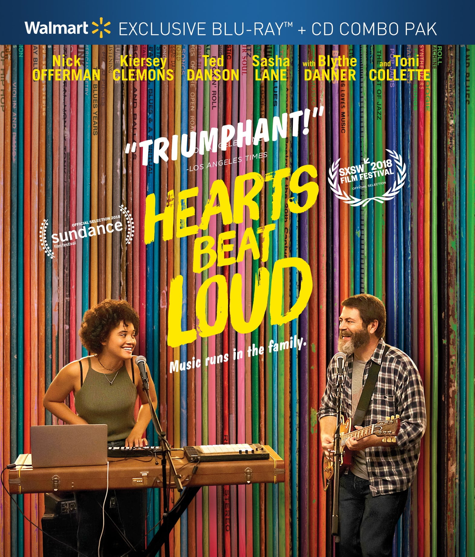 Hearts Beat Loud Walmart Exclusive Blu Ray Cd Original