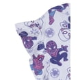 thumbnail image 4 of Marvel Spidey and His Amazing Friends Toddler Girls' 2-Piece T-Shirt and French Terry Shorts Set White Light Blue, 4 of 6