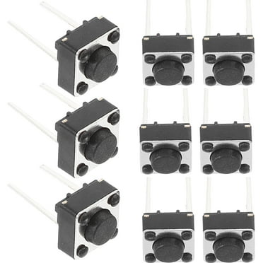 100pcs Tactile Momentary Push Button For Breadboard Pcb