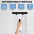 thumbnail image 4 of 2025 Cordless Window Vacuum Cleaner, Rechargeable with Spray Bottle Microfibre Cloth, 4 of 5