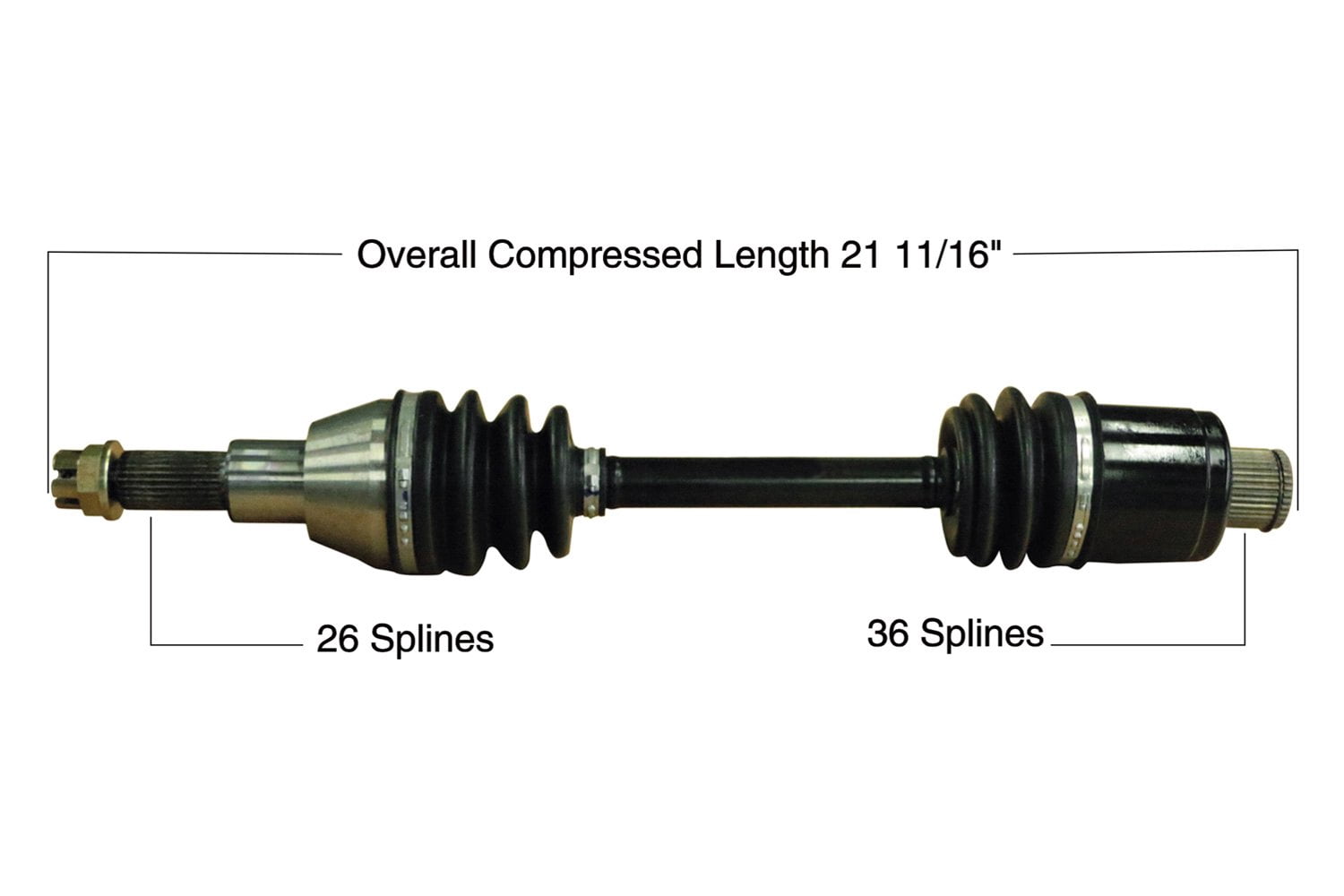 TrakMotive POL- Rear CV Axle