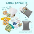 thumbnail image 6 of BTEPSGA 3PCS Wet Dry Bags , Washable Travel Bags, Beach, Pool, Gym Bag for Swimsuits & Wet Clothes, 6 of 7