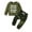 Green, variant on CARETOO Toddler Boy Outfit Camouflage Boys Clothes Sets 2Pcs Infant Toddler Outfit Letter Casual Hoodie Cotton Fabric Pants Set 1-5T