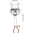 thumbnail image 2 of HUGFEGWE 5 Pcs Dossier Musical Fourniture de Musique Trompette Classeur de Partition Musicale Trompette Support de Partition Musicale Trompette Dossier de Partition Clip de Partition Musicale Trompette CJB91-8738, 2 of 9