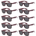 thumbnail image 1 of Paquete de 10 Anteojos de Sol Estilo Retro 80's Got Shades 100% UV Unisex, 1 of 6