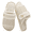 Beige, variant on Women Slippers Memory Foam Slip-Resistant House Slippers,Fuzzy,Open Toe,Black