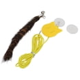 thumbnail image 4 of Door Hanging Cat Toy,  Hook Cat Hanging Toy Elastic Cord  For Cat Tease Cat Rope And Leopard Print Tail, 4 of 8