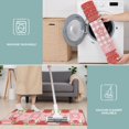 thumbnail image 6 of Pioneer Flower Floral Print Pattern Kitchen Rugs Sets Of 3,Kitchen Runner Rugs Non Skid Washable,Decorative Kitchen Floor Mats for Kitchen,Sink,Laundry,17X30 Inch + 17X47 Inch + 17X59 Inch, 6 of 6