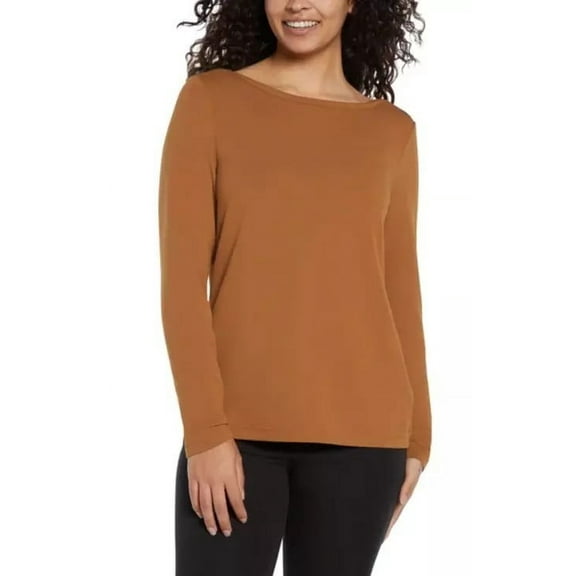 Banana Republic Ladies' Long Sleeve Top (Brown, S)