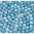 thumbnail image 3 of Larimar Quartz Gemstone Grade AAA Sky Blue Round Loose Beads 4mm 5mm 6mm 8mm 15.5 inch Full Strand, 3 of 6