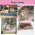 thumbnail image 5 of Pet Hamster Mat Guinea Pig Pad Cage Squirrel Rabbit Hedgehog Chinchilla Plush Mat Small Animal Mat Accessories lapin cavia 토끼, 5 of 5