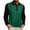 Green, variant on Men's Casual Long Sleeve Polo Shirts Classic Button Cotton Collared Blouse Raglan Golf Shirts