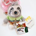 thumbnail image 2 of LLavero de Peluche de Anime Zootopia de Disney y bolso colgante, llaveros de Animal de Peluche perezoso, zorro, conejo, decoración de bolso, 2 of 5