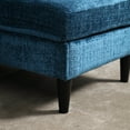 thumbnail image 6 of Convertible Sectional Sofa Couch,Modern Chenille Fabric L-Shaped Couch 3-Seat Sofa with Reversible Chaise for Living Room,Teal, 6 of 8