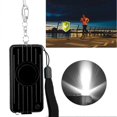 thumbnail image 2 of Anti rob Personal Security Keychain Alarm 130DB Whistle LED Lighting Emergency Defense (Black), 2 of 2