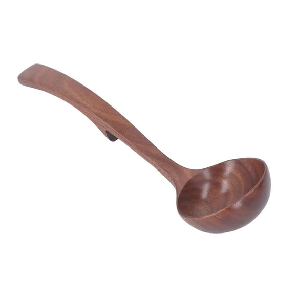 Wooden Ladle Spoon For Soup Accessories Solid Wood Eco Friendly Cooking Serving Ladle Kitchen Utensils For Home Hotel