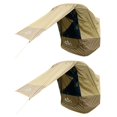 thumbnail image 1 of 2X LADUTA Tienda de Campaña para Maletero de Coche Sombrilla Una Prueba de Lluvia Carpa de Toldo Marrón, 1 of 8