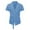 Sky Blue, variant on Men's Wrap Tie Side Shirt Short Sleeve Casual Solid Summer Beach Dress Shirts with Pockets